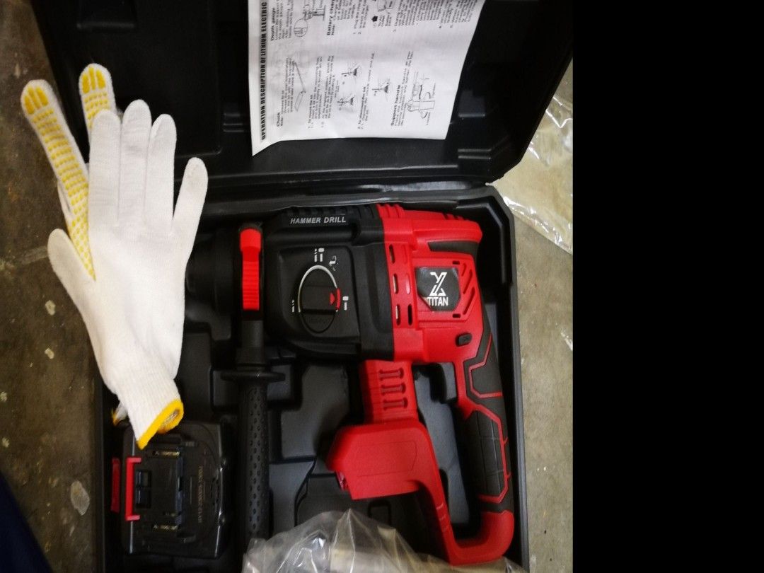 Titan drill cordless discount