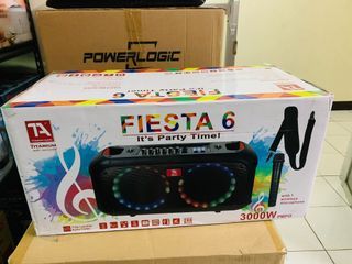 Titanium 3000w Rechargeable Portable Speaker Bluetooth with Mic Fiesta 6