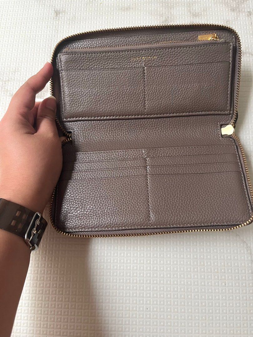 Tory Burch Carson Zip Continental Wallet on Carousell