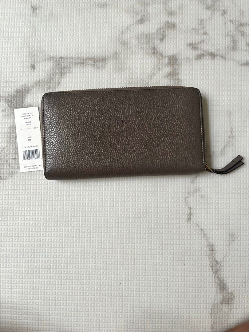 Tory Burch Carson Zip Continental Wallet on Carousell