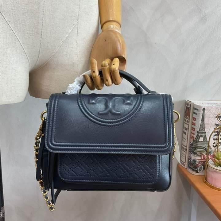 Tory burch top handle fleming shop