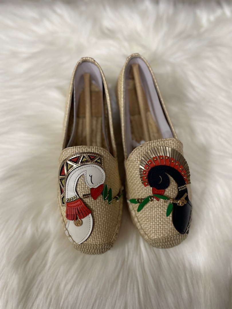 Tory burch 2025 parrot espadrille