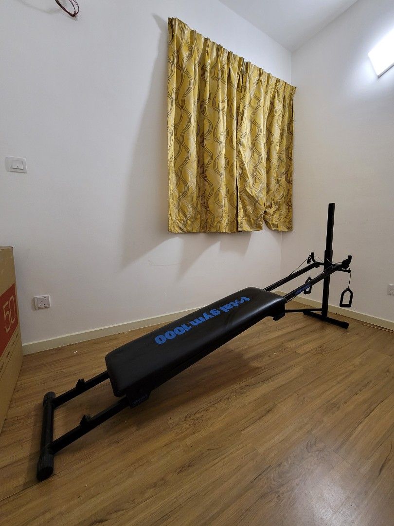 Total gym 1000 best sale setup