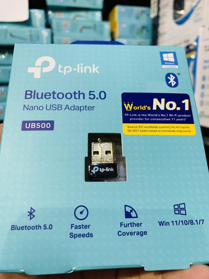 💯TP-Link UB500 Nano USB Bluetooth 5.0 Adapter | Bluetooth Receiver (Category: Networking) located in Makati City. Submitted by techubstoreandaccessories (Listing ID 1241748778, Image 3). Description: TP-Link UB500 Nano USB Bluetooth 5.0 Adapter | Bluetooth Receiver Onhand ready to ship‼️‼️ ✅BRANDNEW ORIGINAL & SEALED ✅ACTUAL PICTURE POSTED ✅ACCEPT WALK IN/PICK UP CLIENT 📍Location: Evangelista St. Makati City ✅ACCEPT BULK ORDERS WITH DISCOUNT ✅M