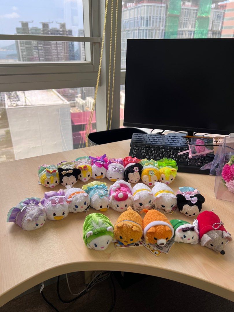Tsum Tsum 公仔 日版 絕版 Marie Donald Duck Daisy Mickey Mouse Minnie Mouse ...