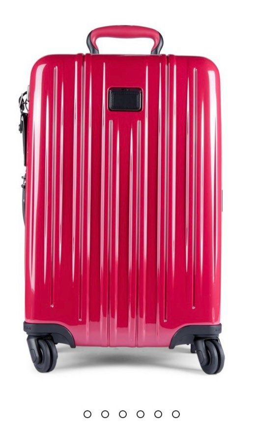 Tumi pink carry on deals