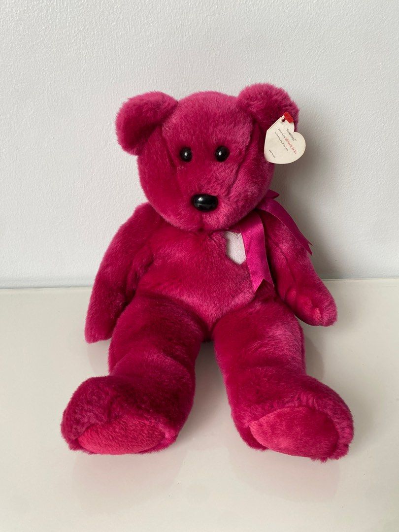 TY Beanie Baby Valentina the Teddy Bear Large 2000