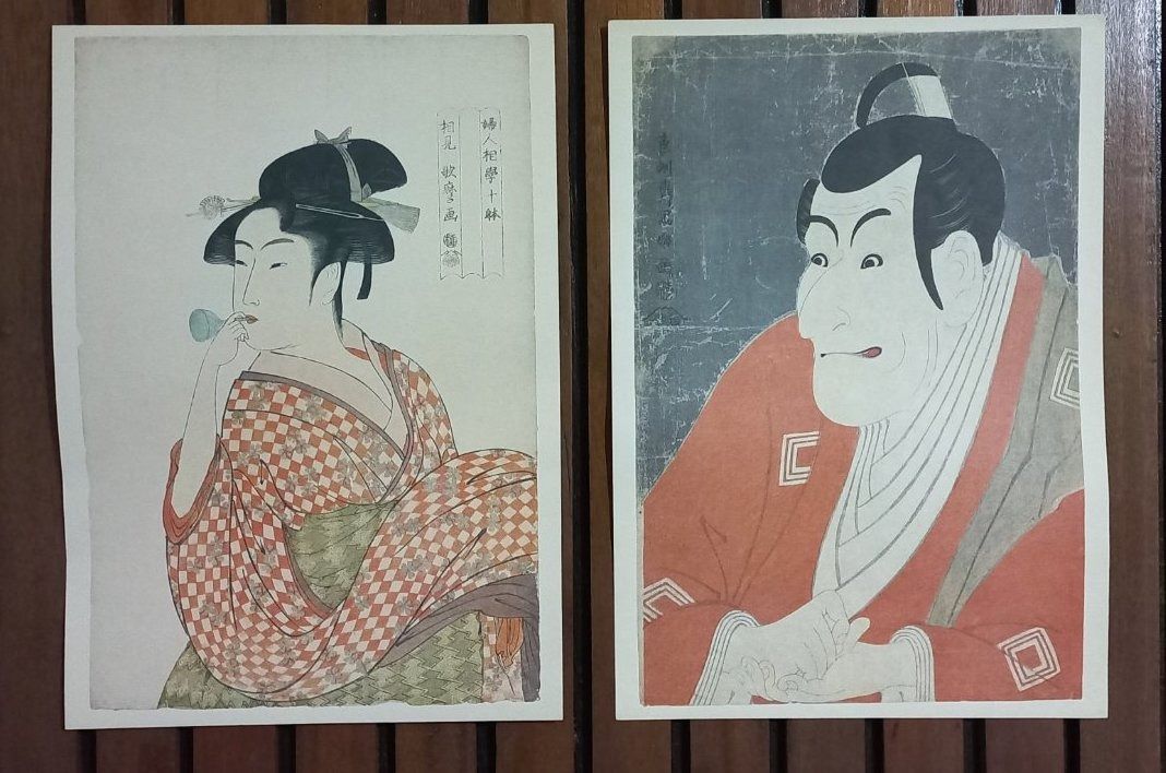 Ukiyo-e Japanese Art Prints (Category: Art & Prints) located in Manila. Submitted by hihellogoodbuy (Listing ID 1241641690, Image 2). Description: Unframed. Size: 25.5 x 36.5 cm Bought in Japan, just stored. Available: 2pcs for each print except for the landscape / scenery prints (only 1 pcs. each) Selling at P350 each but will give discount for those buying 3 pcs. or more (P900 for 3 pcs).