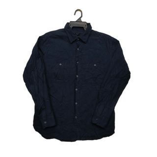 Uniqlo Casual Shirt Vintage Vtg Kemeja Long Sleeve Oversize