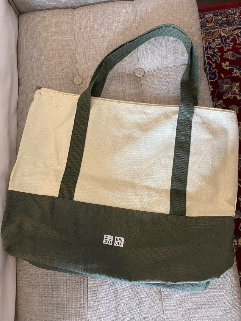 Uniqlo canvas hotsell tote bag
