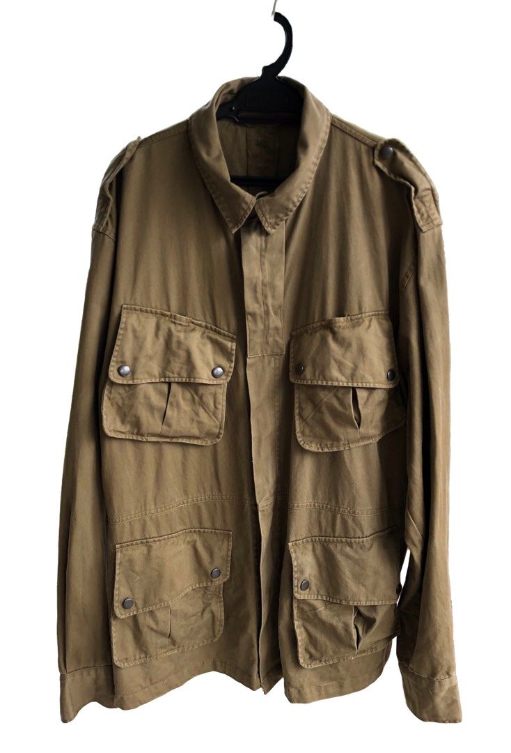Us Army WW2 Paratrooper Jumper Coat Jacket Slant Pocket