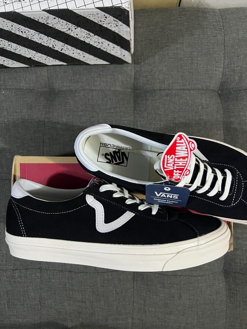 Vans Anaheim Factory Style 73 DX Black suede Men s Fashion
