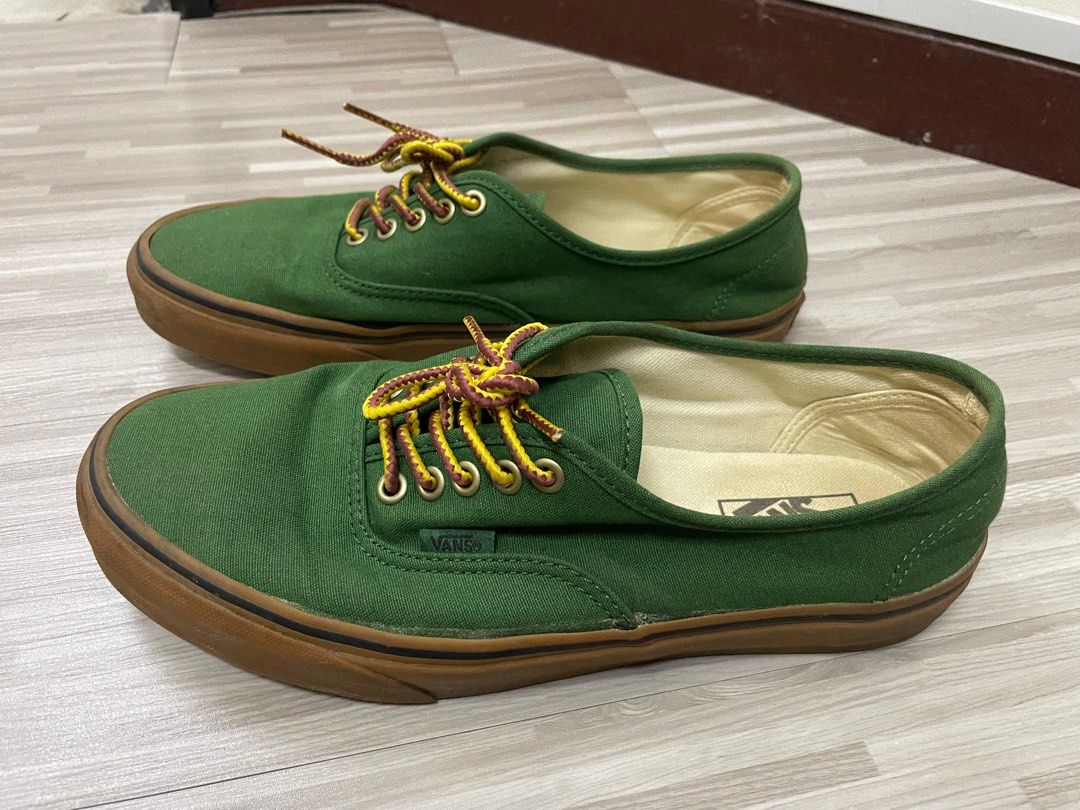 Vans hot sale authentic gumsole
