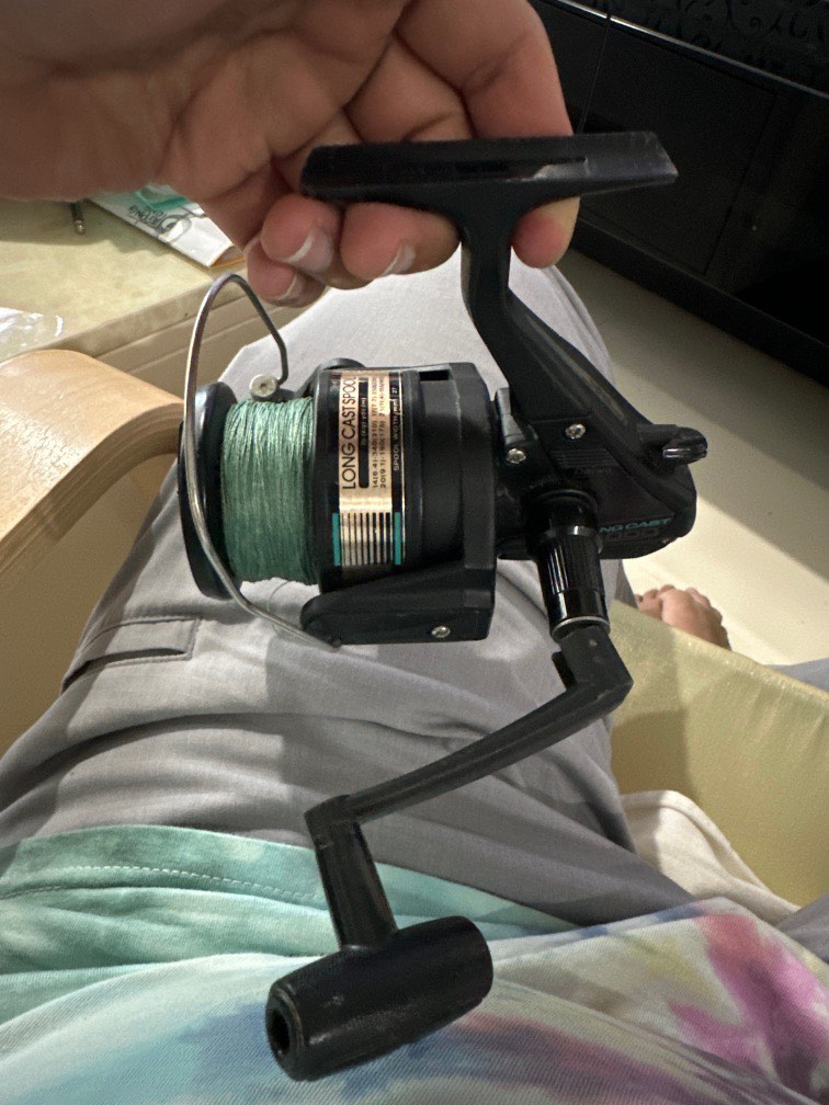 Vintage Daiwa longcast A4000, Sports Equipment, Fishing on Carousell