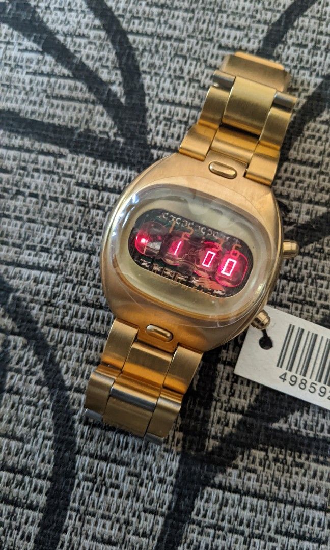 Vintage Eagle Led Watch USA shockproff Brand New 34mm Men s