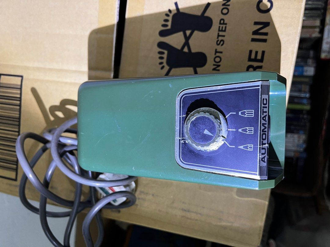 Vintage ELM V28 Electric Pencil Sharpener Made in Japan Mid Century