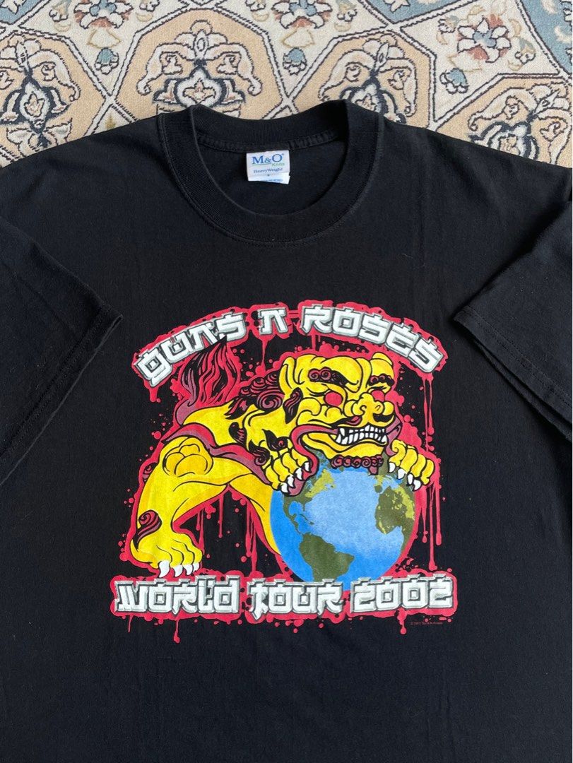 Vintage Guns N Roses Band Rock & Roll 90's vtg tshirt, Men's Fashion