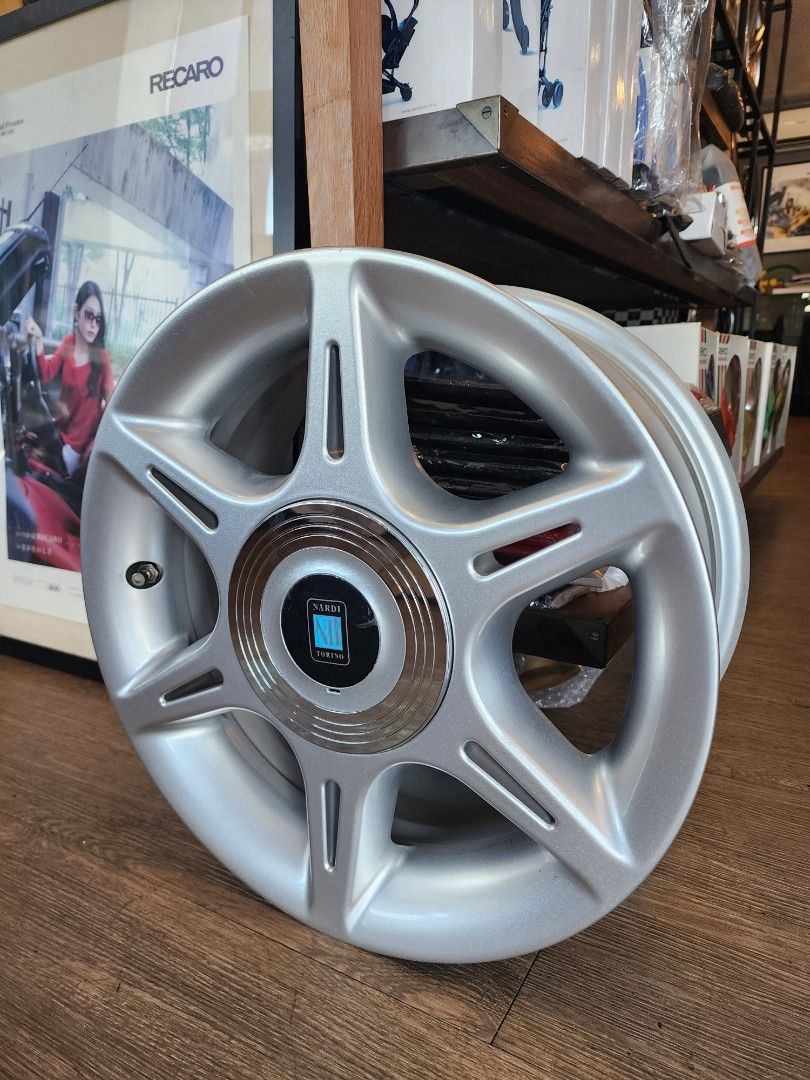 Vintage NARDI Torino Wheel Set, Rims (Authentic) NOS, BBS Made, Car