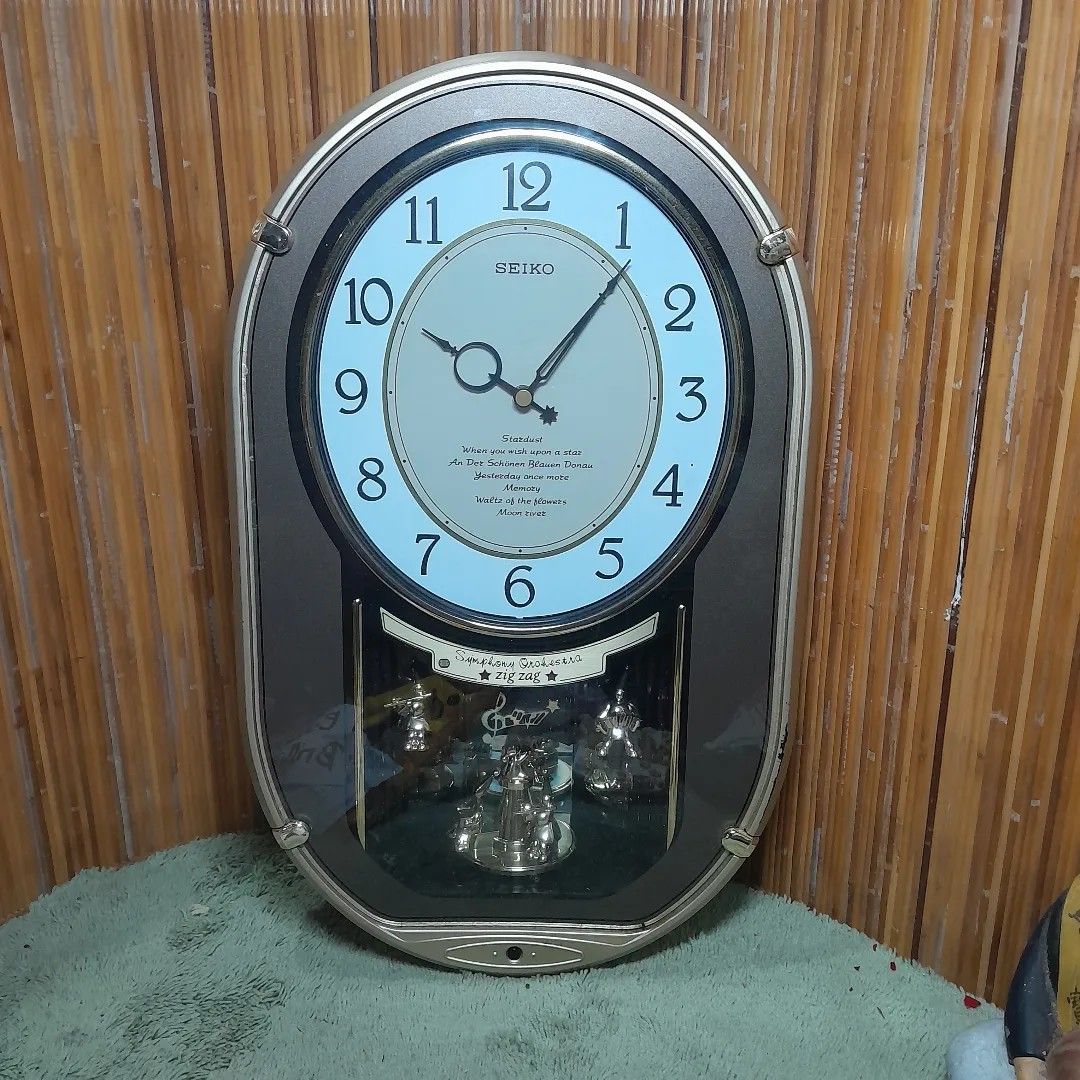 Vintage Seiko Wall Clock on Carousell