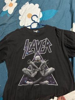 Vintage slayer shirt Men s Fashion Tops Sets Tshirts Polo