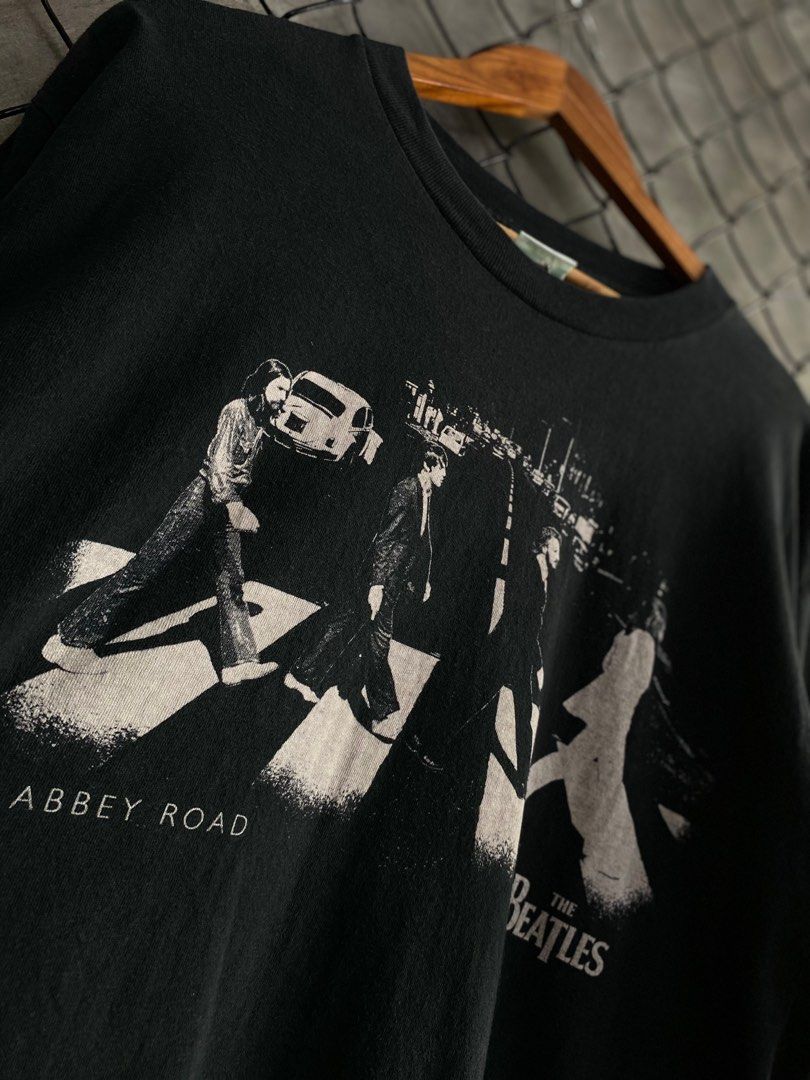 Vintage The Beatles Abbey Road Tee, Men's Fashion, Tops & Sets