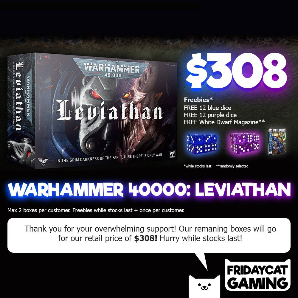 GW Confirms 10th Edition 40k Leviathan Starter Box Set Rumors