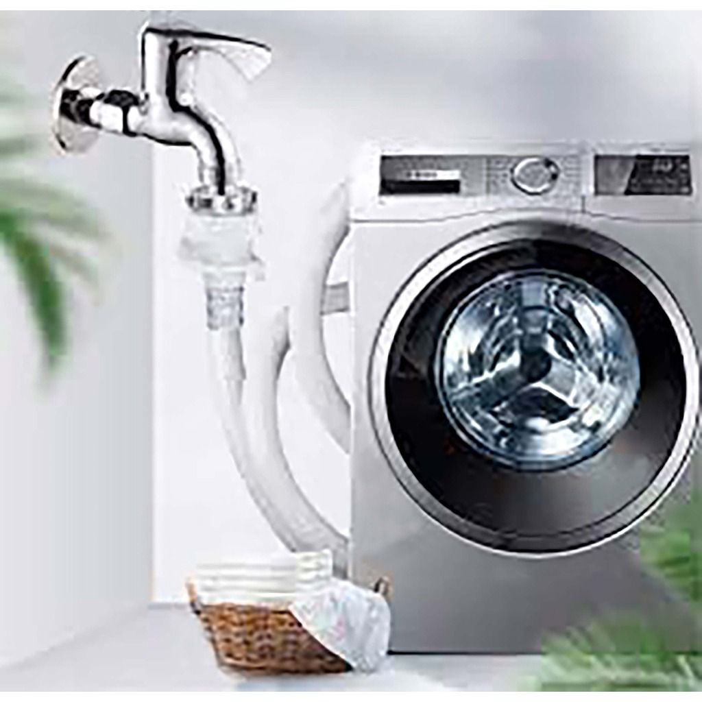 Washer Water Hose Inlet 1.5m 3m 5m Washing Machine Long Pipe Tube Connector Kit 1.5 metre 3
