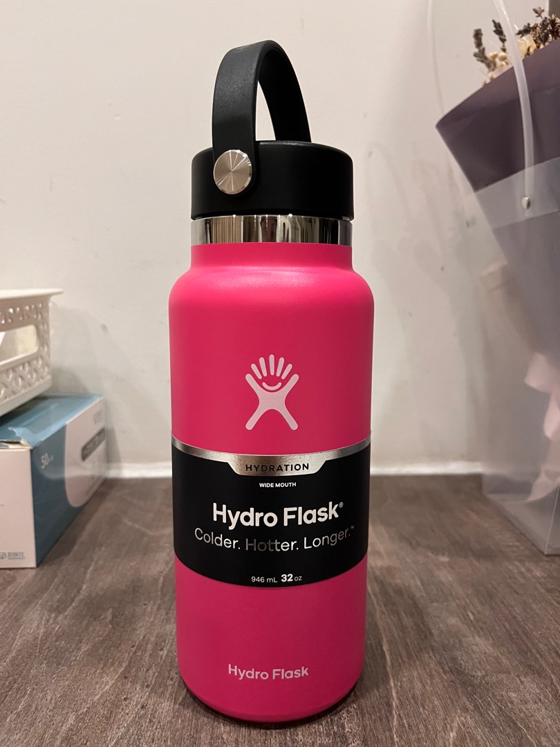 Watermelon hydro flask 32 oz Furniture Home Living Kitchenware