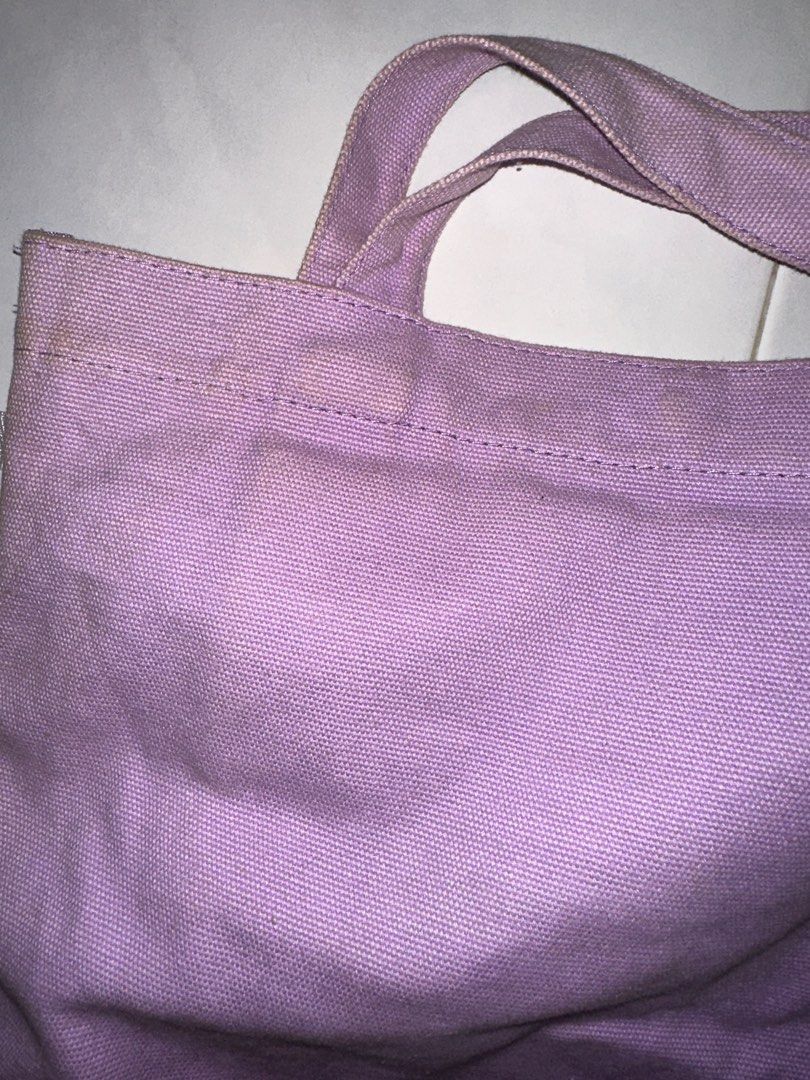 we bare bears panpan/panda backpack (sold) purple peach 3D plush bag