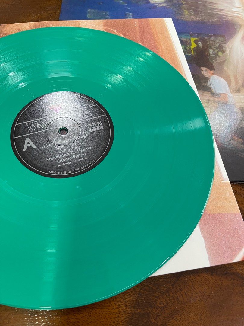 Weyes Blood Titanic Rising vinyl (Teal) on Carousell