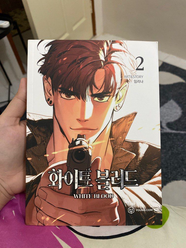 white blood webtoon manhwa vol. 2, Hobbies & Toys, Collectibles