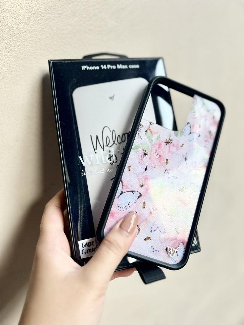 WILDFLOWER CASE 14 PRO MAX, Mobile Phones & Gadgets, Mobile & Gadget