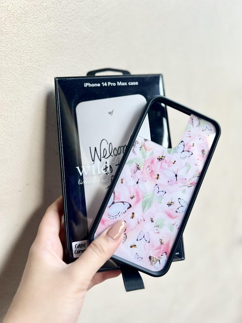 WILDFLOWER CASE 14 PRO MAX, Mobile Phones & Gadgets, Mobile & Gadget