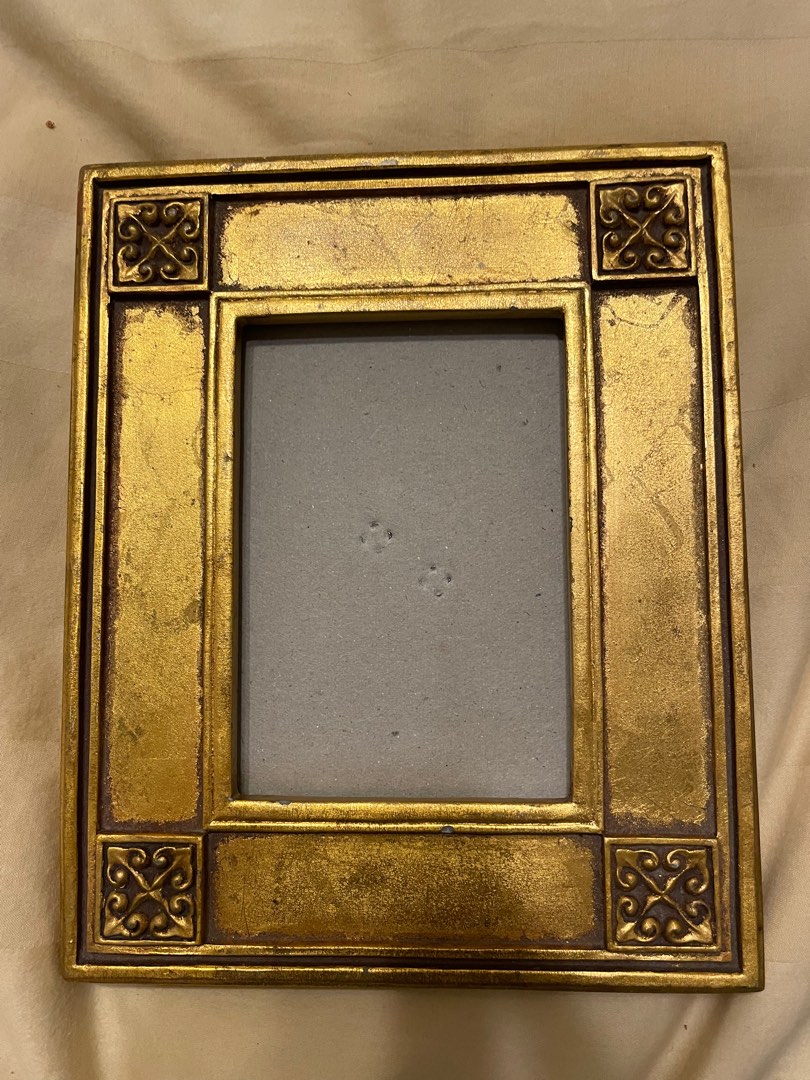 Wooden picture frame (no glass) on Carousell