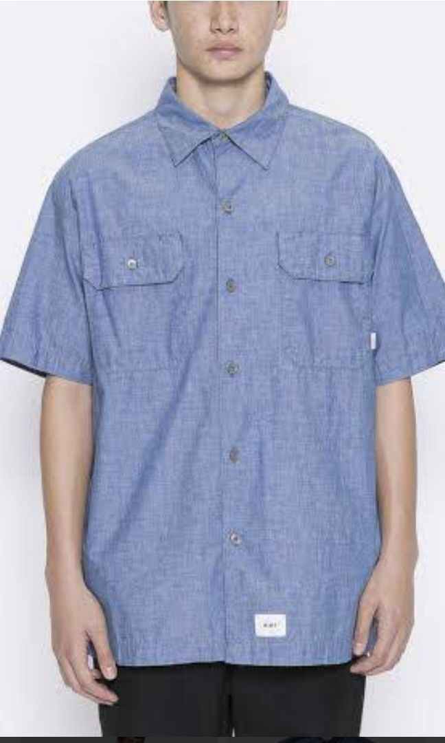 Wtaps (Category: Tshirts & Polo Shirts) located in Singapore. Submitted by ring1978 (Listing ID 1232450063, Image 1). Description: wtaps size 1 pit to pit : 55cm . long :72cm wear 3 time only very good condition.