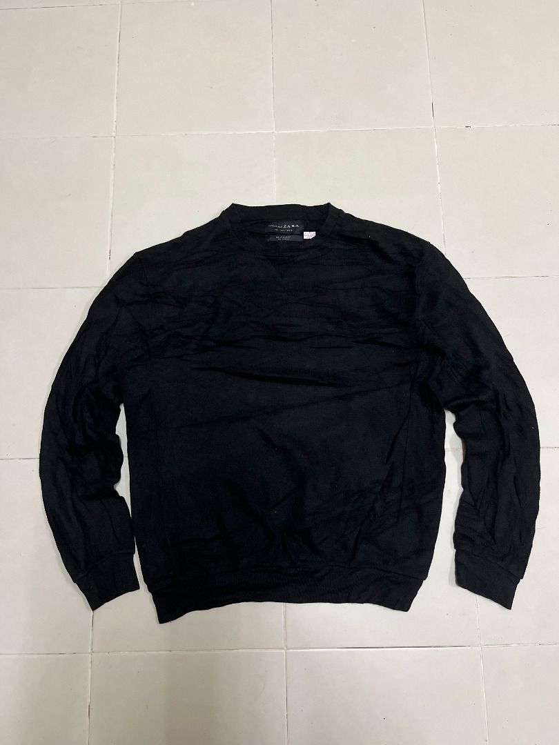 Zara Essentials Daily Outfit Crewneck Sweatshirt