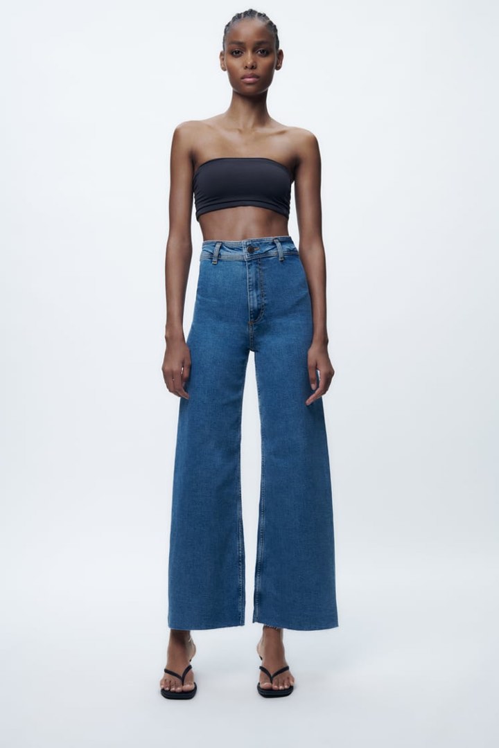 Jeans zw premium high hotsell waist zara