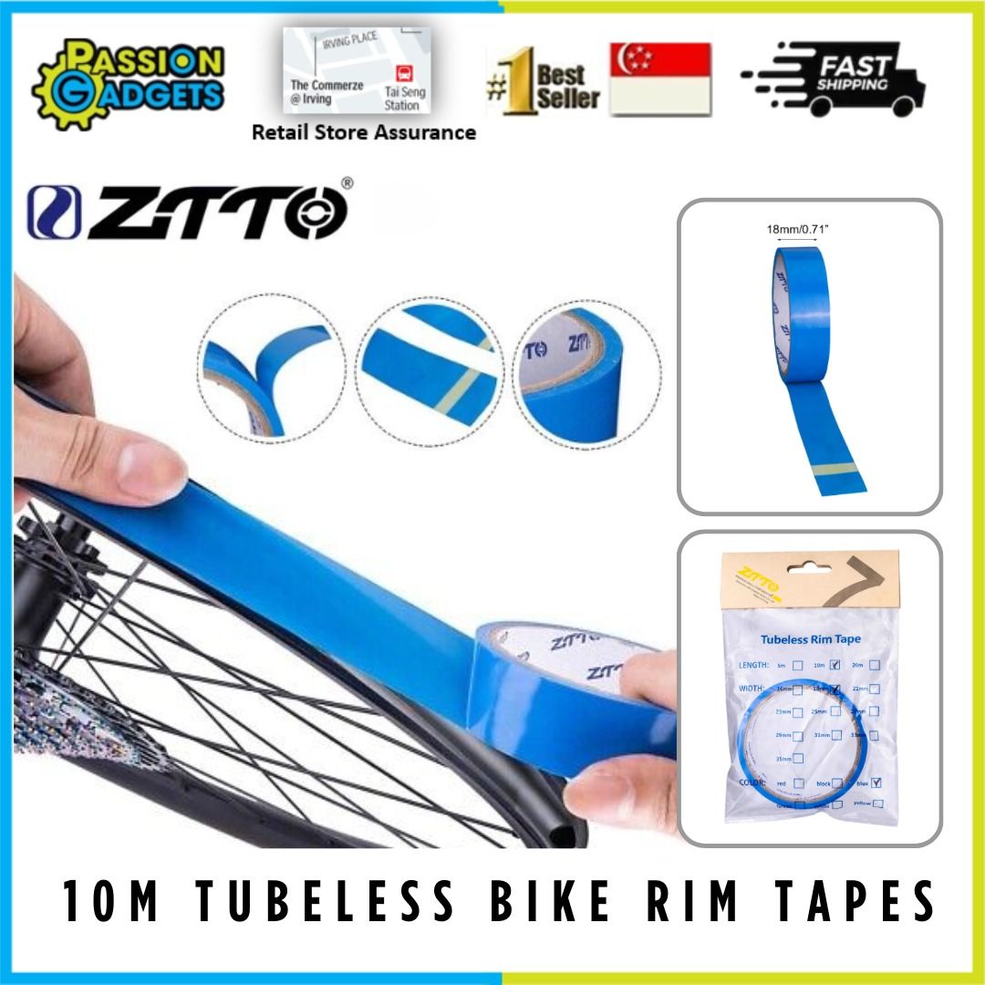 ZTTO Bicycle Tubeless Rim Tape MTB Road Bike rim tape Strips 10