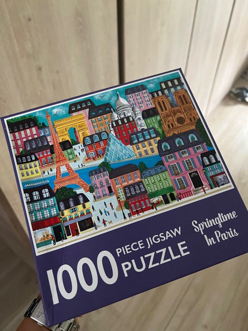 1000 Pieces Jigsaw Puzzle - Paris for Two (1817) – ENJOY Puzzle