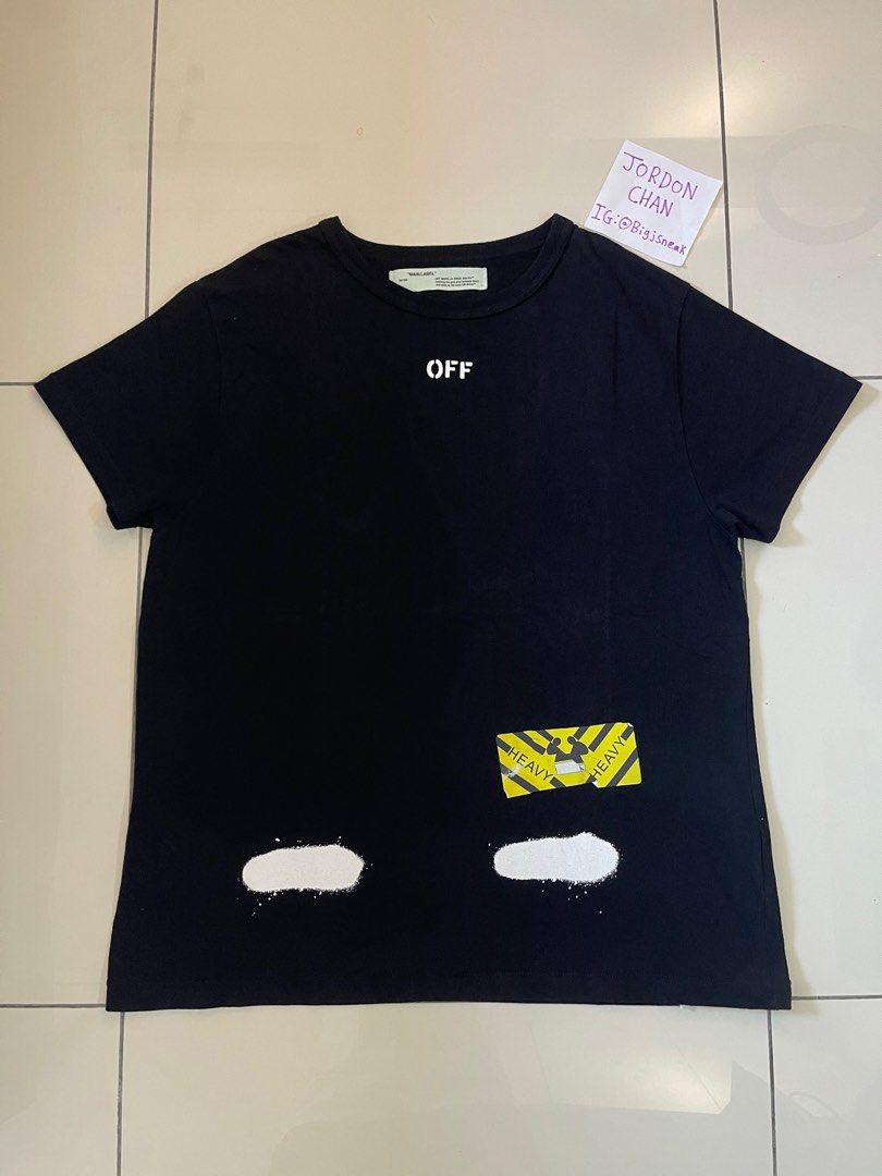Spray tee off white hot sale