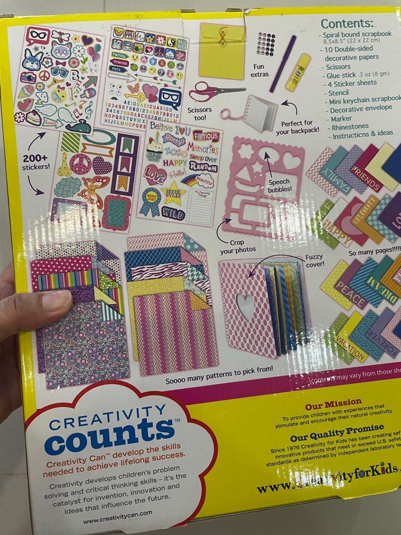 It's My Life Scrapbook Kit Creativity for Kids