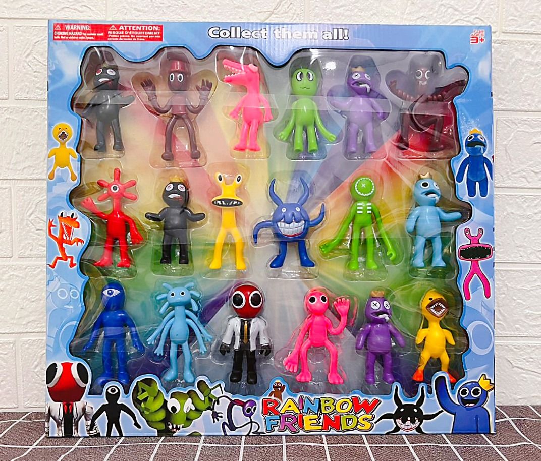 8 PCS Roblox Rainbow Friends Toy Figures