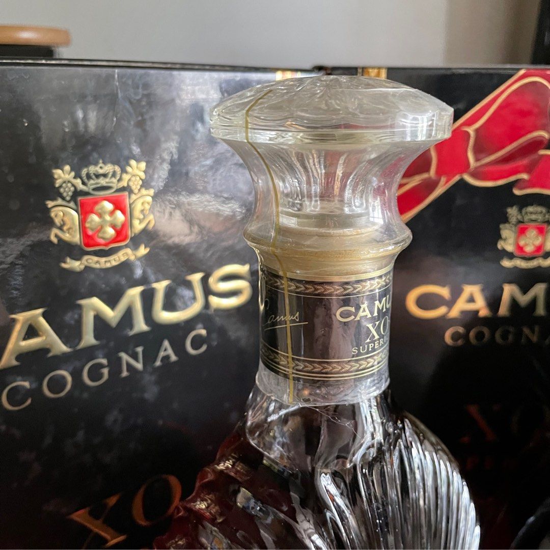 1L Camus XO Cognac vintage superior 1000ml, Food & Drinks