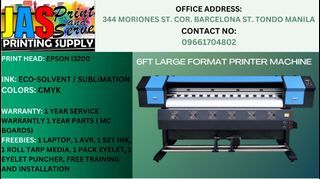 6ft Sublimation Printer/80x100 Heatpress