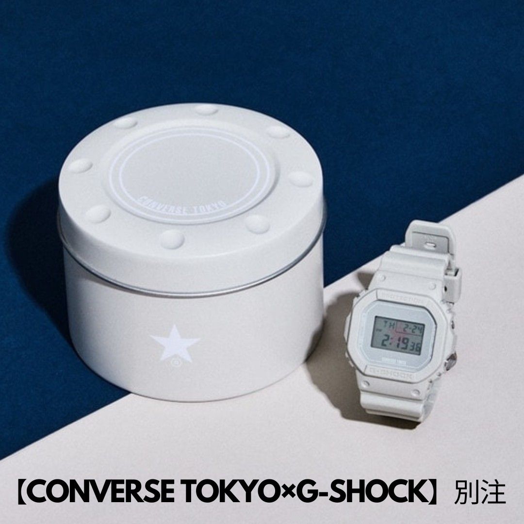 未使用 【CONVERSE TOKYO×G-SHOCK】別注CONV22-8JR 🇯🇵日本代購🇯🇵日本製CONVERSE TOKYO x G-SHOCK別注Converse x Casio