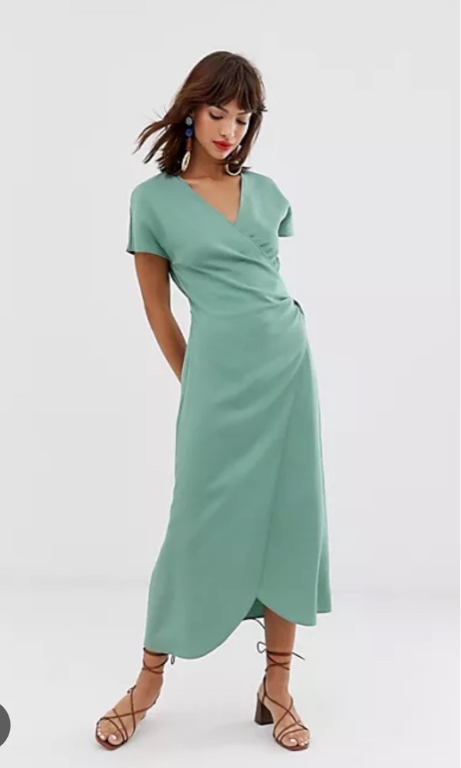 Wrap dress other stories online