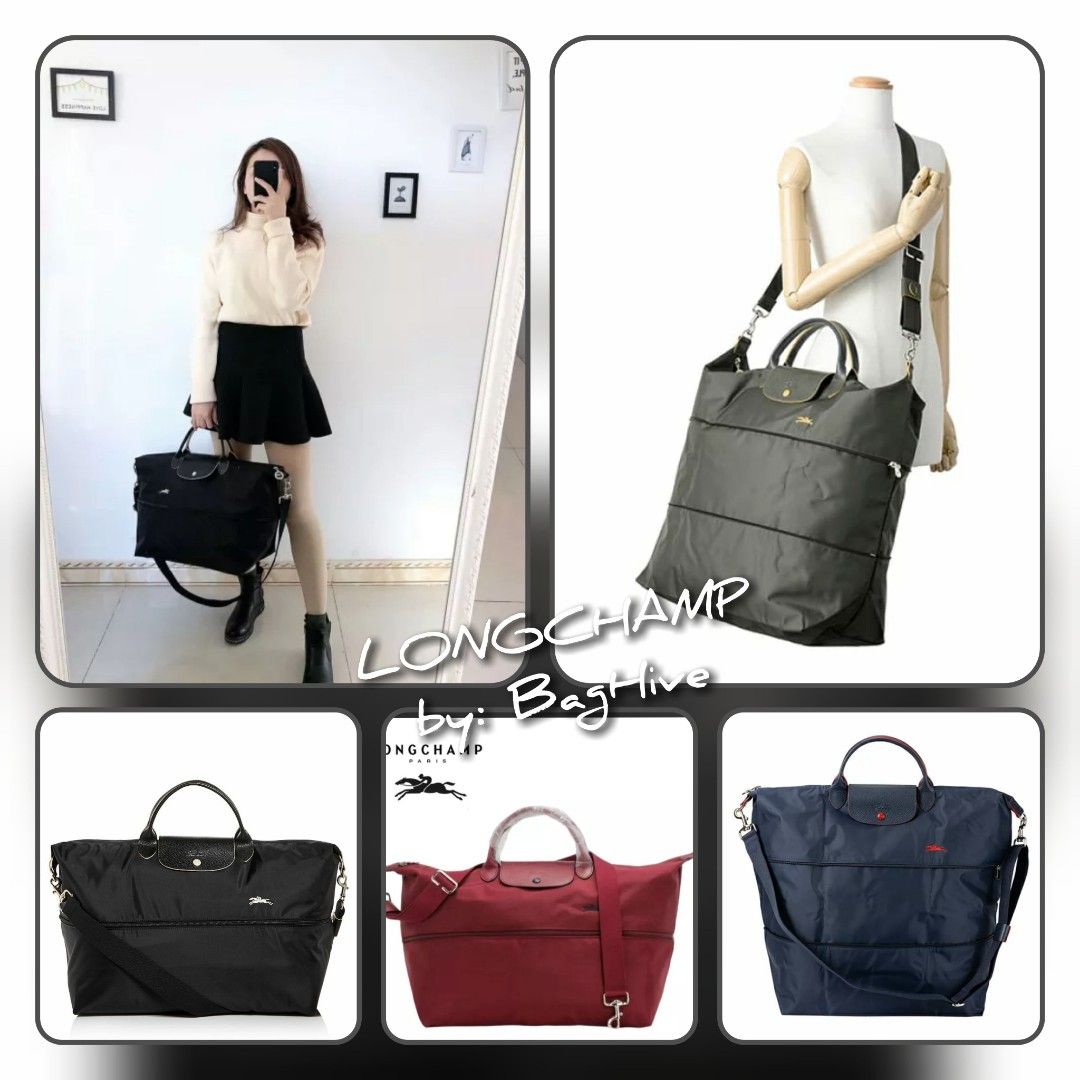 Longchamp Le Pliage XL Travel Bag + Backpack, Luxury, Bags & Wallets on  Carousell