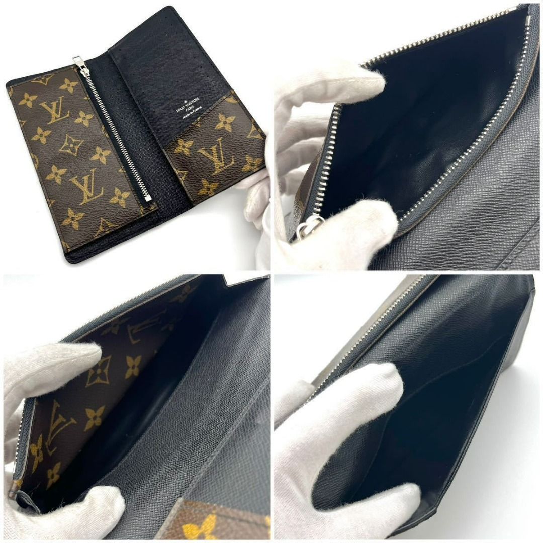 Louis Vuitton Portefeiulle Brazza Monogram Macassar M69410 Wallet