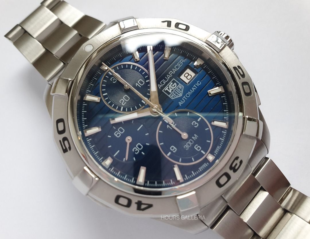 TAG HEUER Aquaracer 42mm Chronograph BLUE Automatic Calibre 16