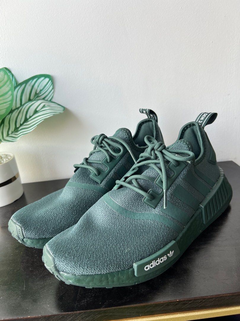Adidas NMD R1 Mineral Green, Men's Fashion, Footwear, Sneakers on Carousell